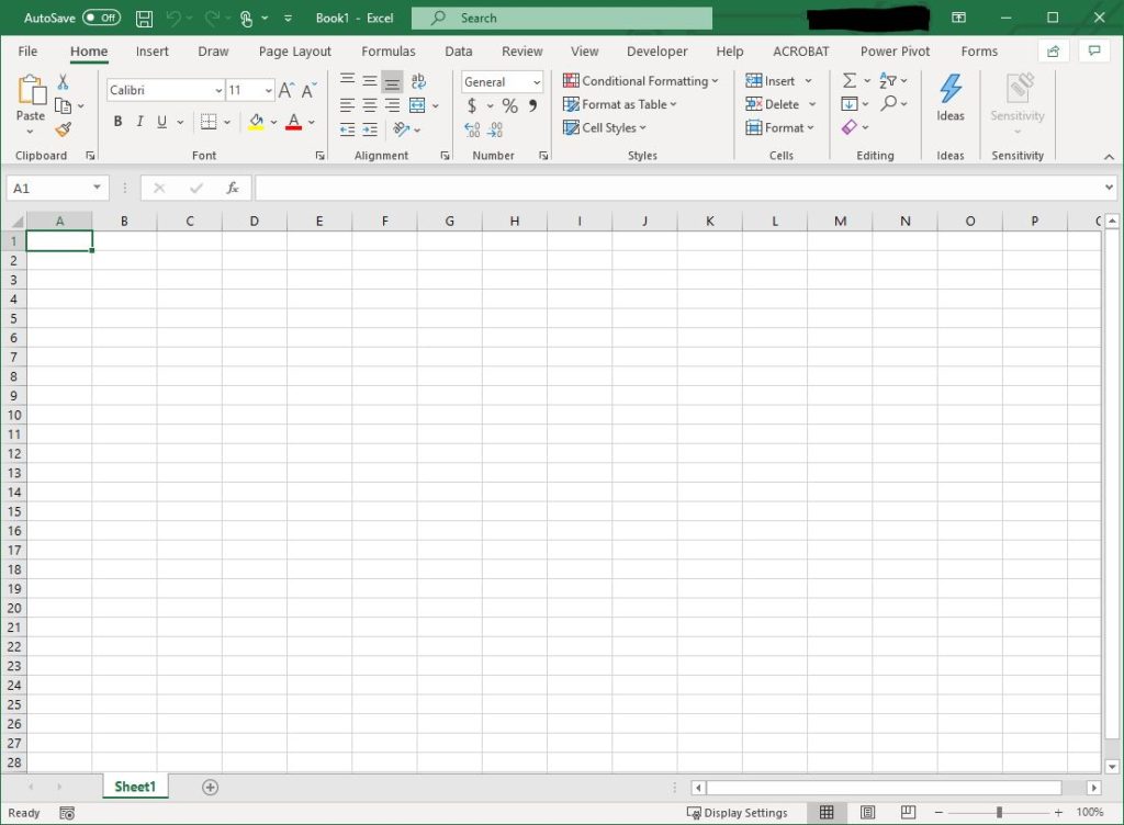 scroll bar missing in excel for mac 365